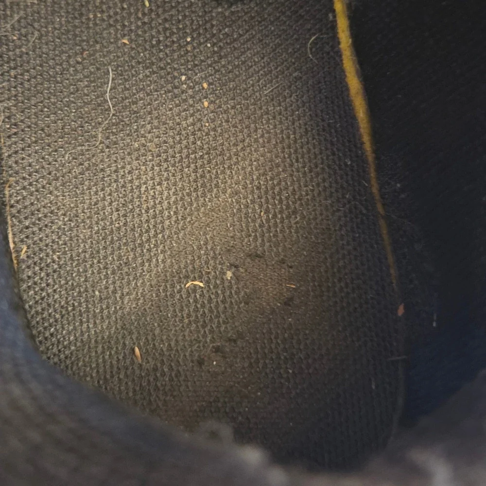 Adidas VL Court 3.0 Athletic Sneakers Shoes Youth Size 3 Black White - Picture 10 of 12